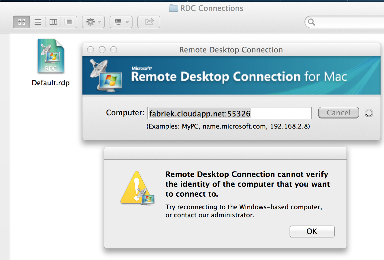 is remote desktop connection app for mac legit?